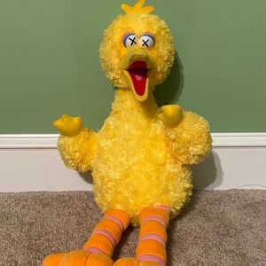 Uniqlo KAWS x Sesame Street Big Bird Plush